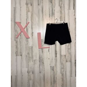 Baleaf Black Biker High Waist Stretchy Activewear shorts SIZE XL
